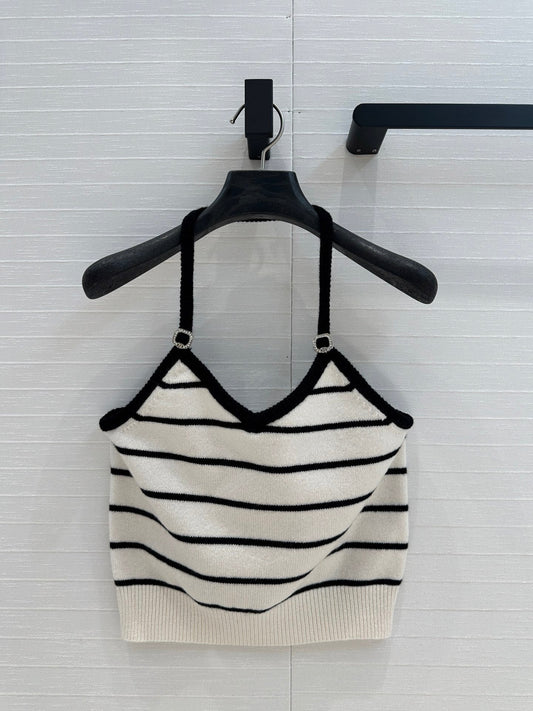 ch 25ss knitted vest