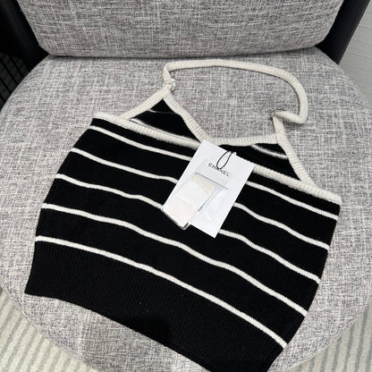 Ch 25ss knitted vest