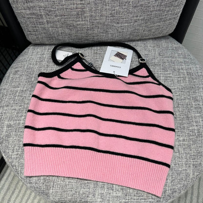 ch 25ss knitted vest