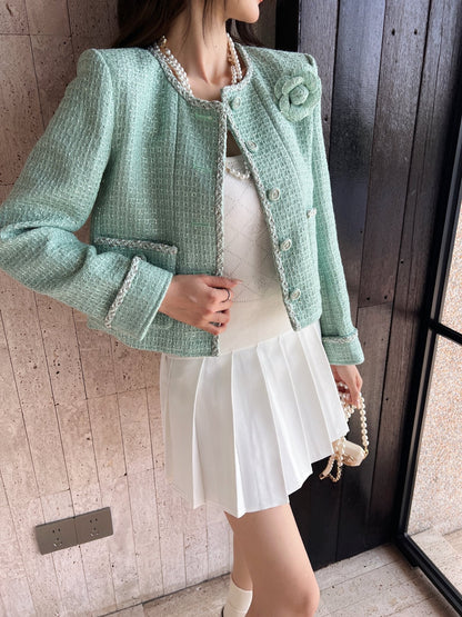 ch 25ss woven jacket