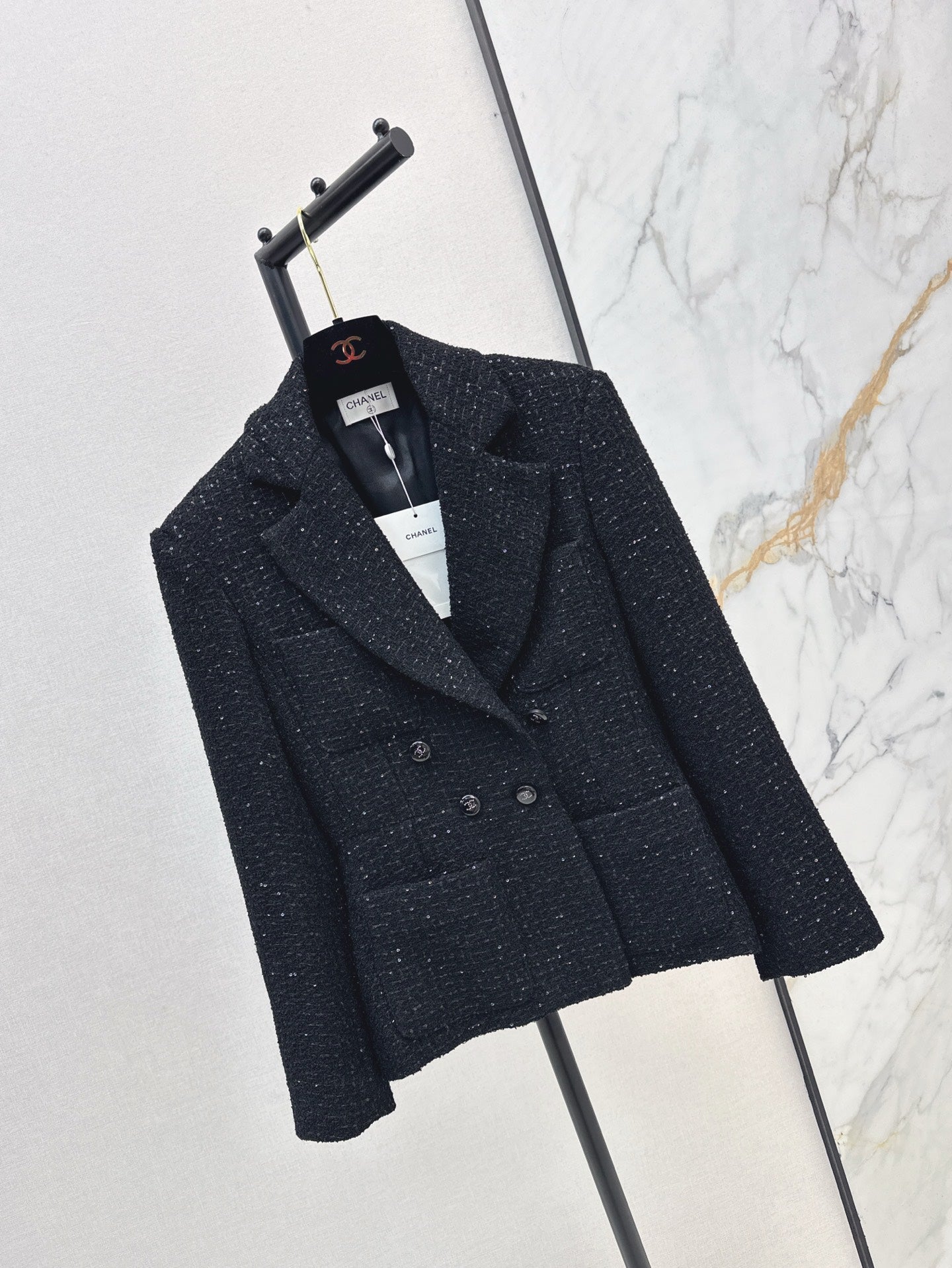 Ch 25ss rhinestone blazer