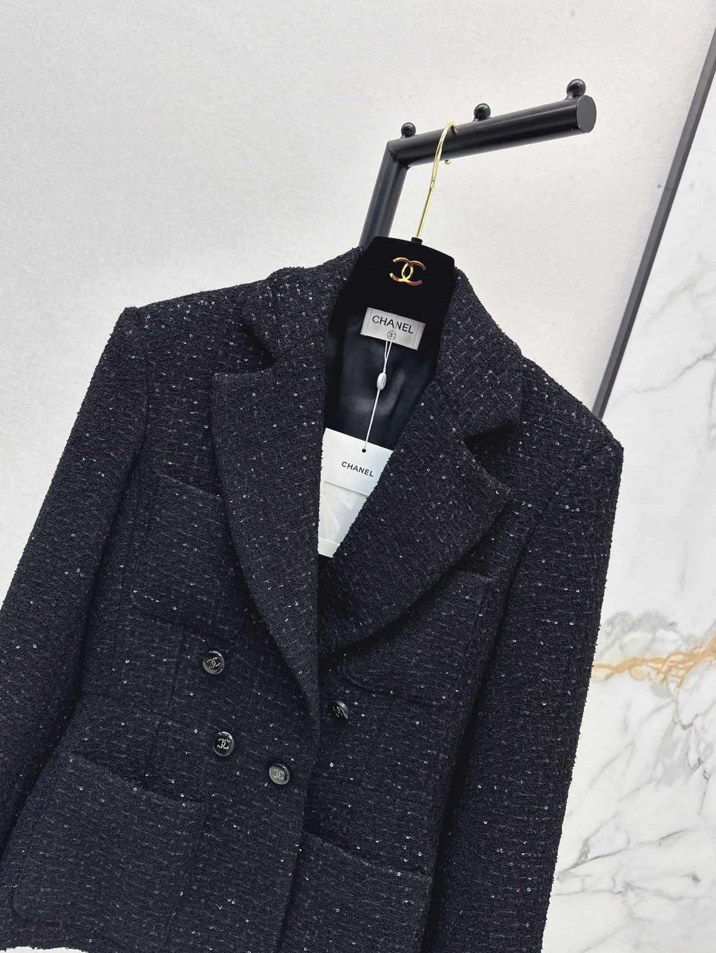 Ch 25ss rhinestone blazer