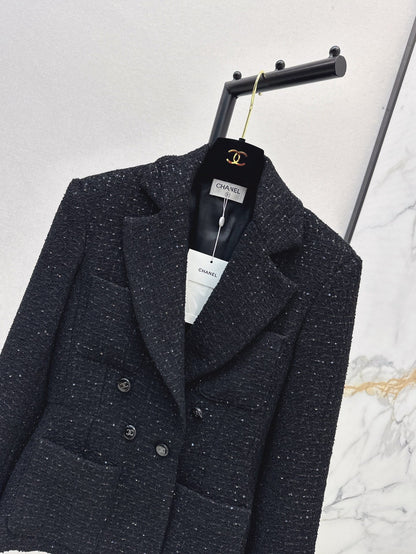 Ch 25ss rhinestone blazer