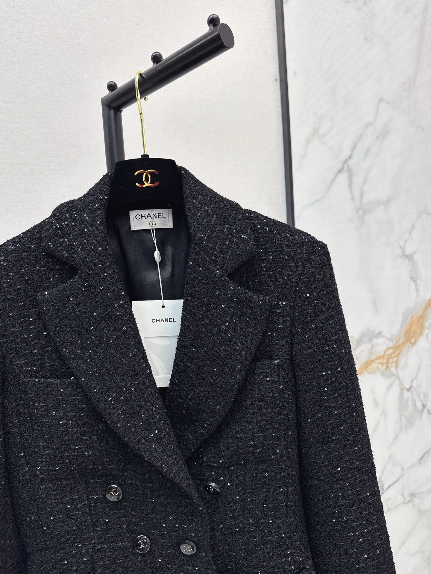 Ch 25ss rhinestone blazer