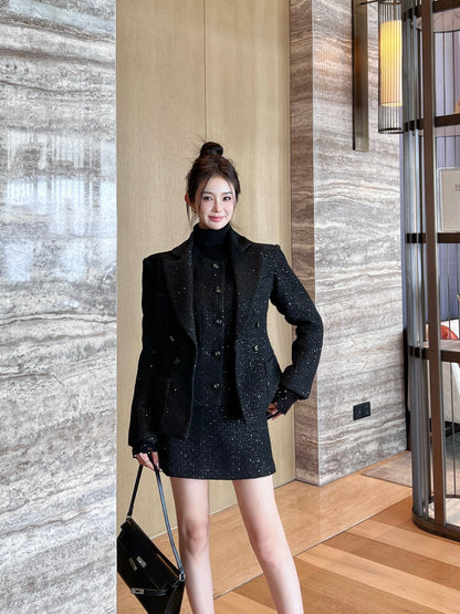 Ch 25ss rhinestone blazer