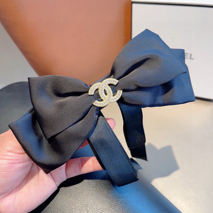ch bow hair clips