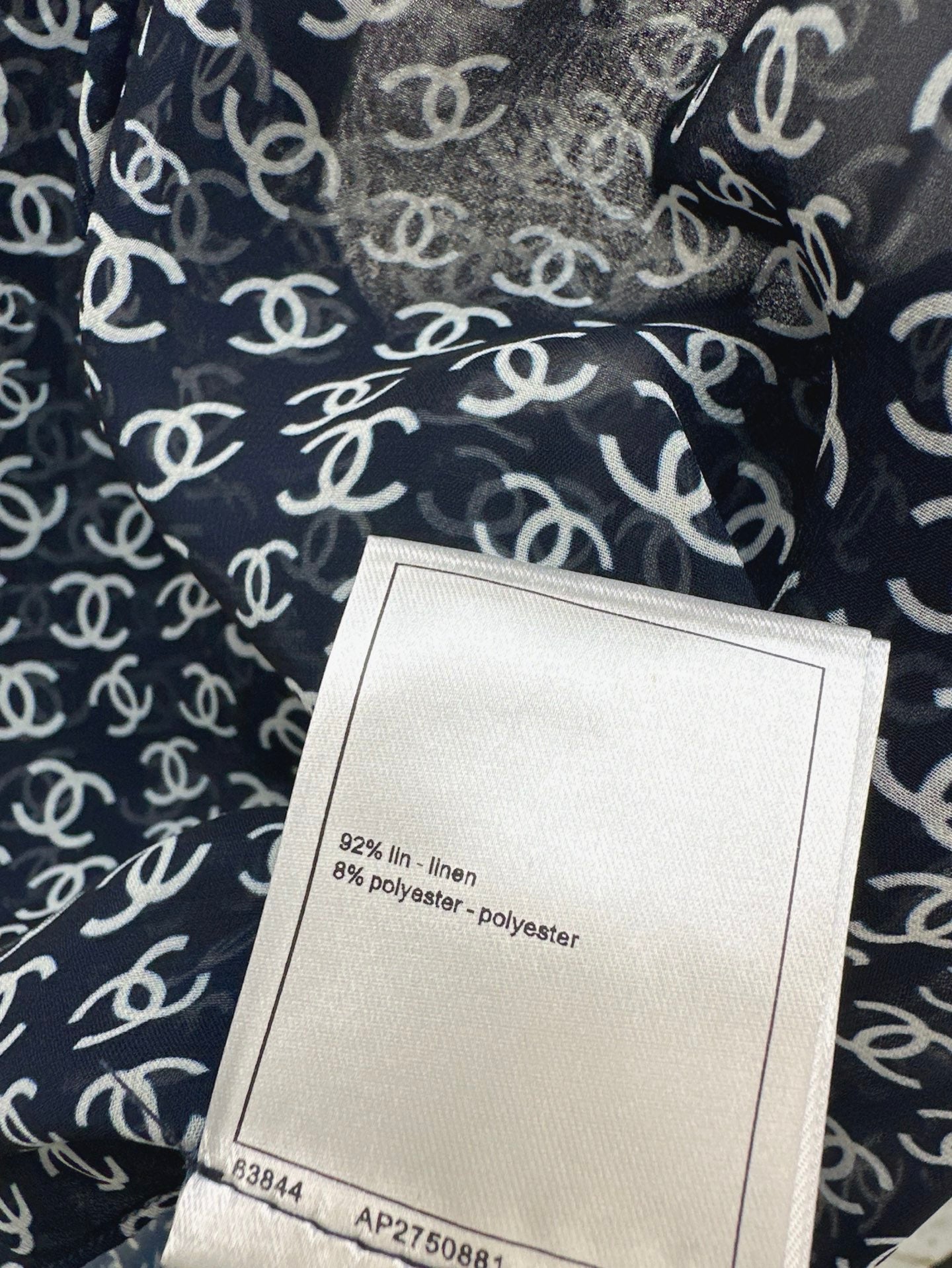 Ch 25ss satin printed camisole