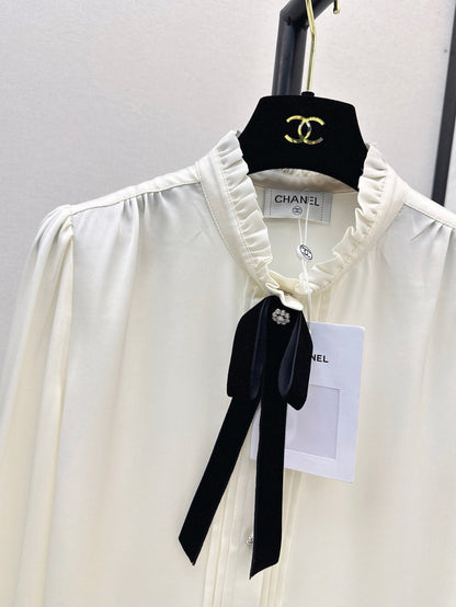 ch 25ss ruffle shirt