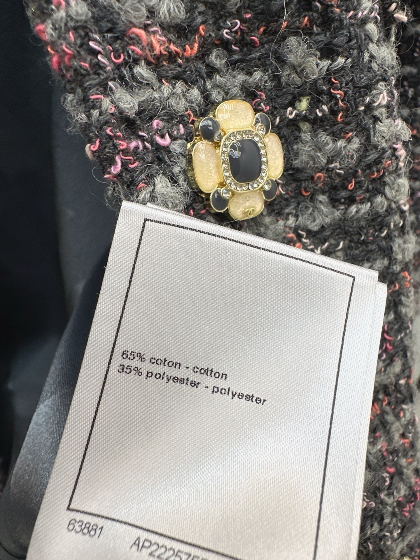 Ch 25ss woven belt jacket