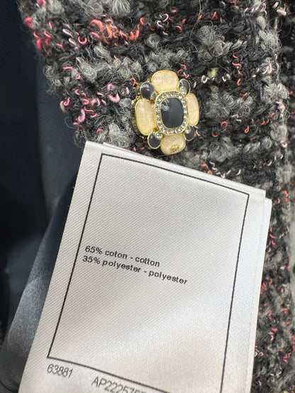 Ch 25ss woven belt jacket