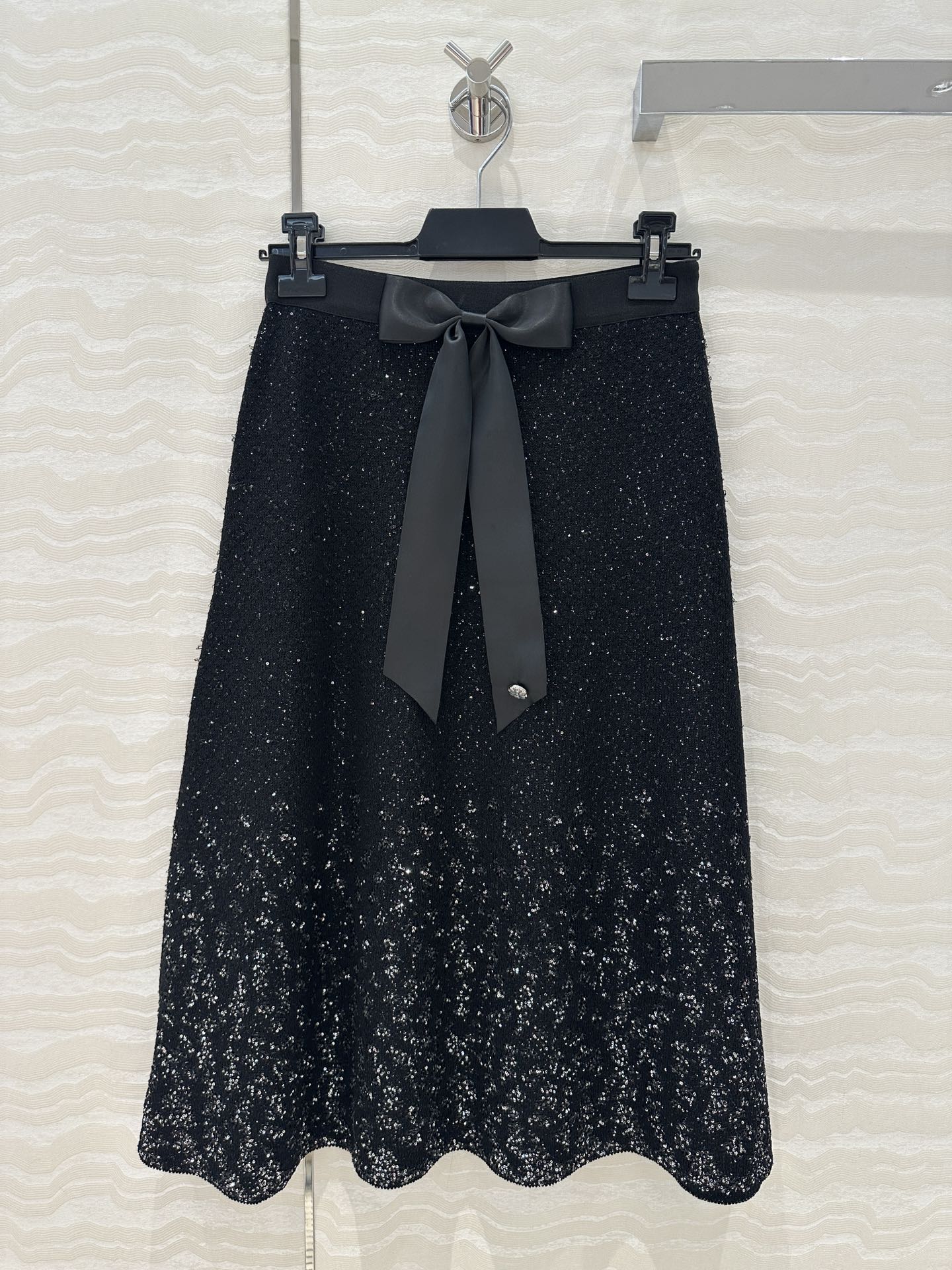 Ch 25ss beaded skirt