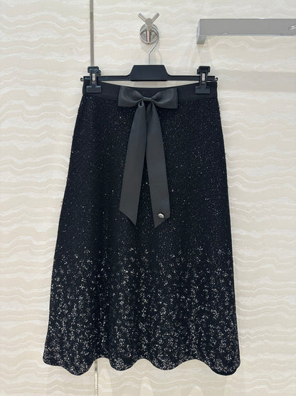 Ch 25ss beaded skirt