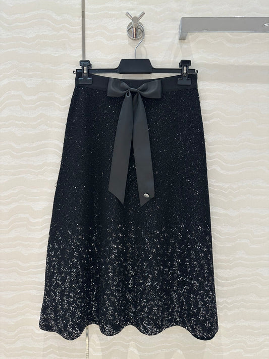 Ch 25ss beaded skirt