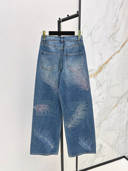 ch 25ss rhinestone jeans