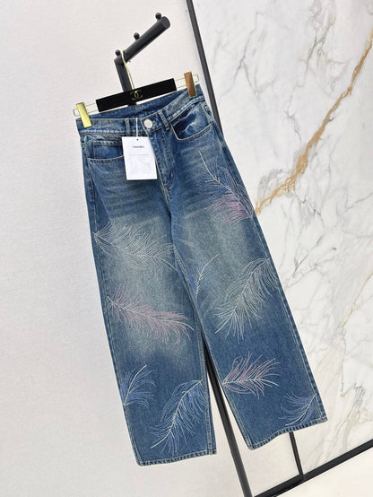 ch 25ss rhinestone jeans