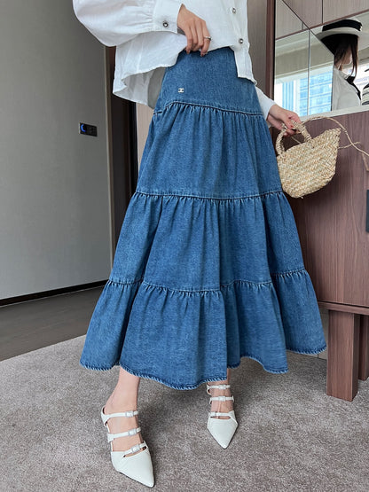 Ch 25ss ruffle skirt