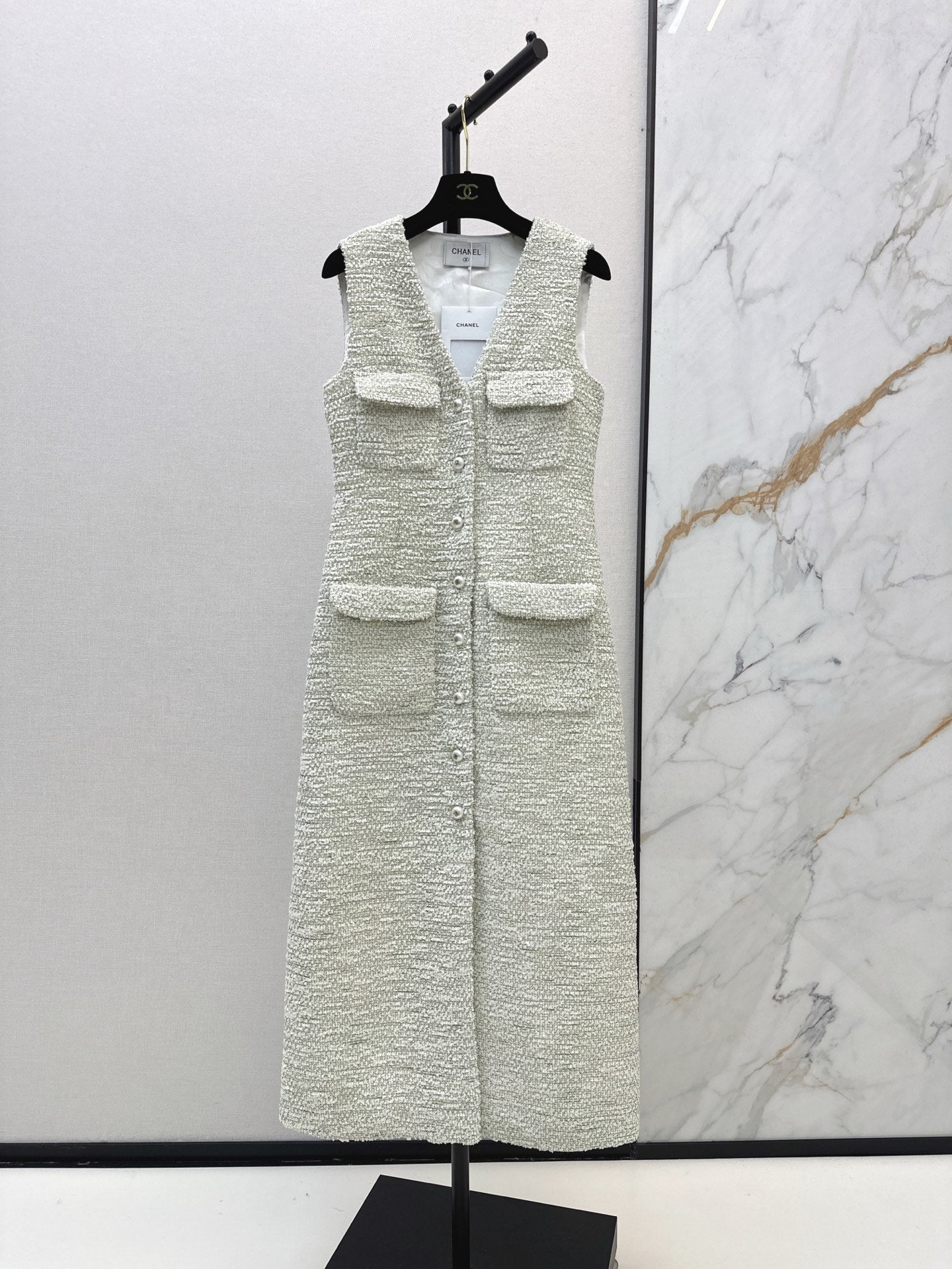 Ch 25ss woven shirt dress