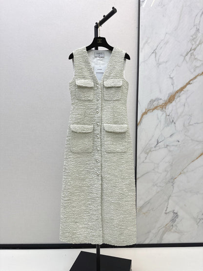 Ch 25ss woven shirt dress