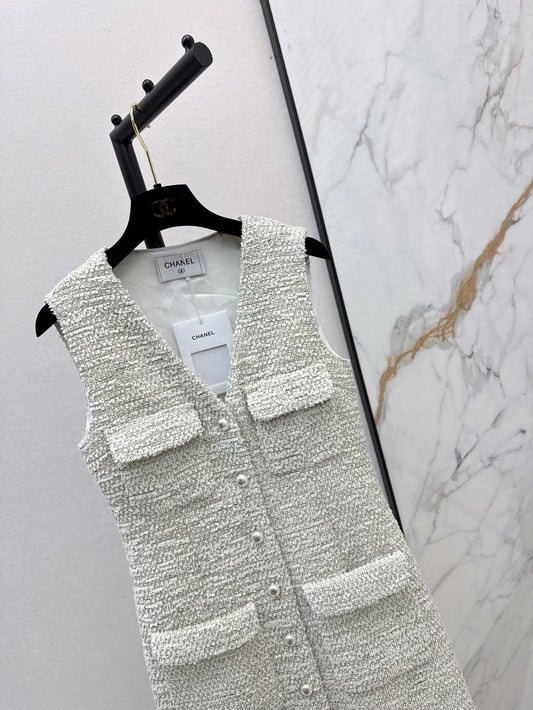 Ch 25ss woven shirt dress