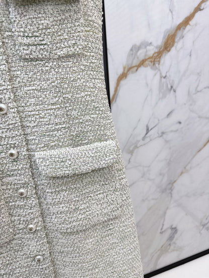 Ch 25ss woven shirt dress