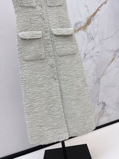 Ch 25ss woven shirt dress