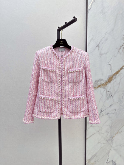 Ch 25ss pearl woven jacket
