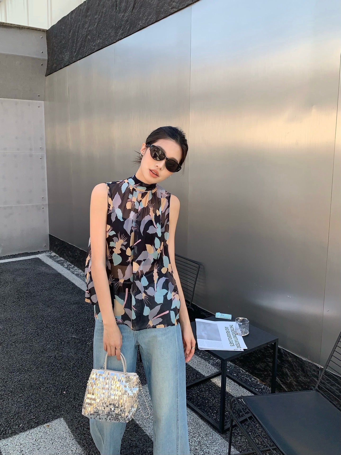 Ch 25ss silk shirt