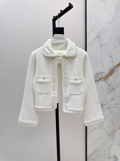 ch 25ss knit jacket