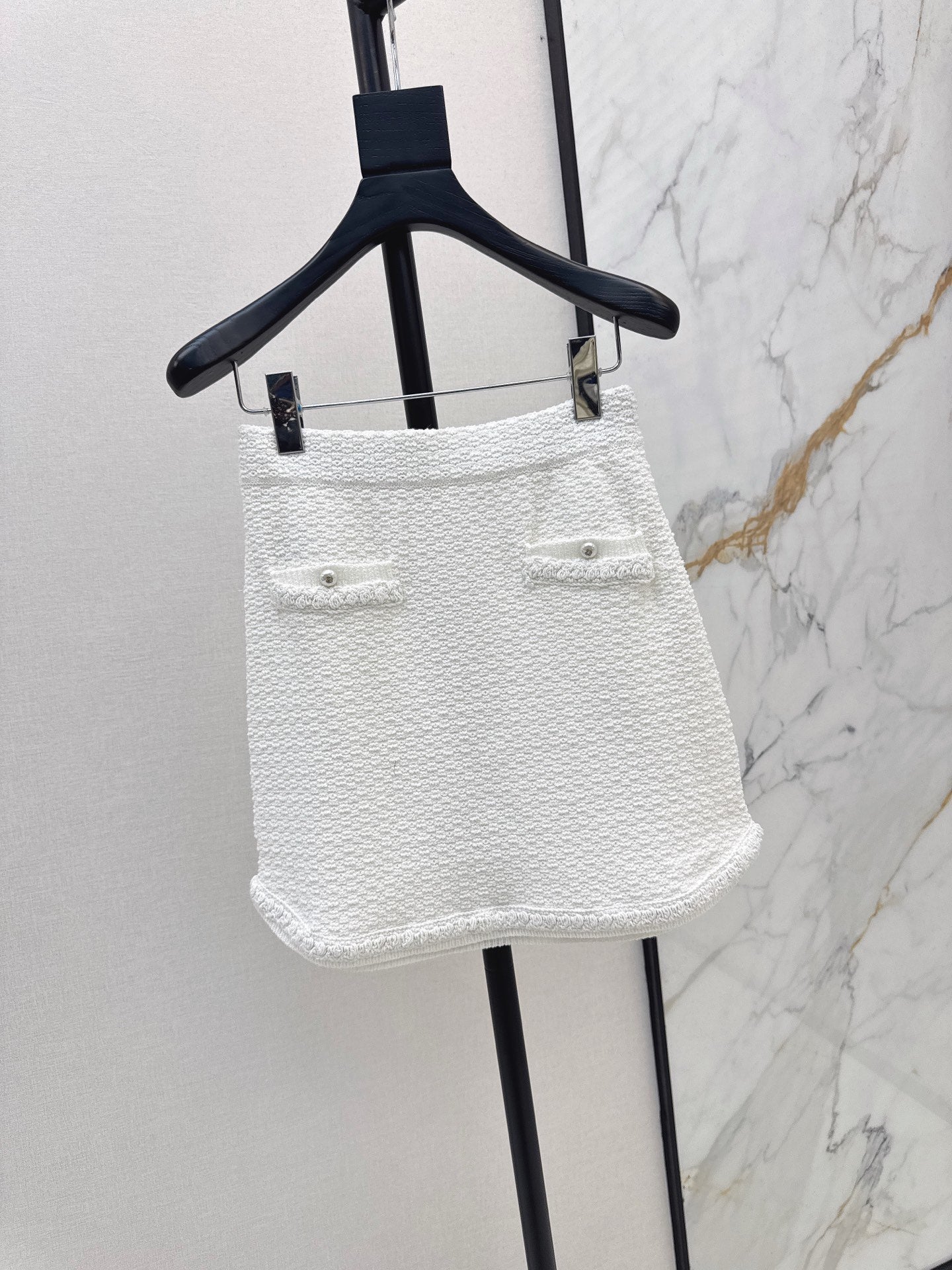ch 25ss knit skirt