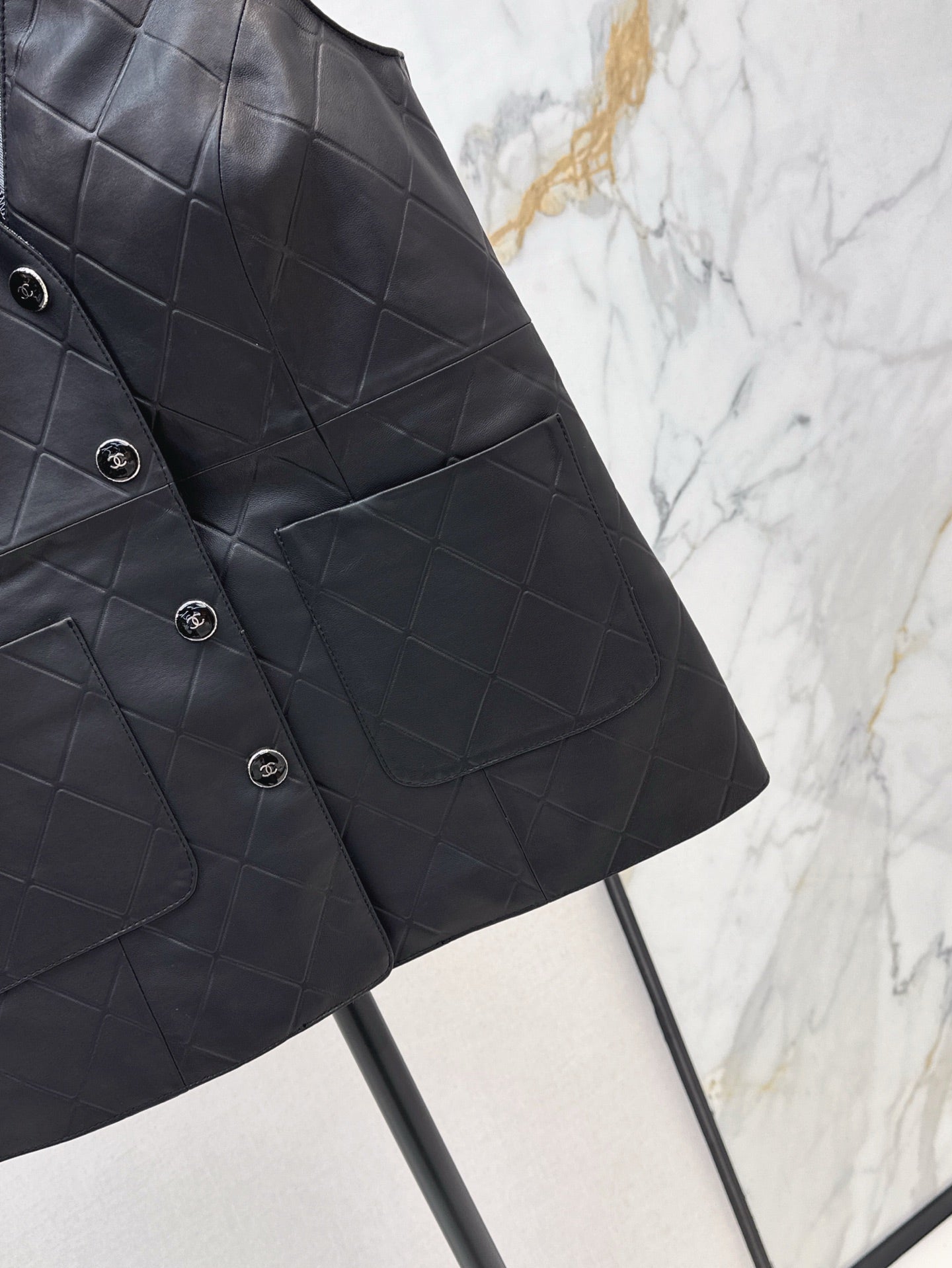 Ch 25ss genuine leather vest
