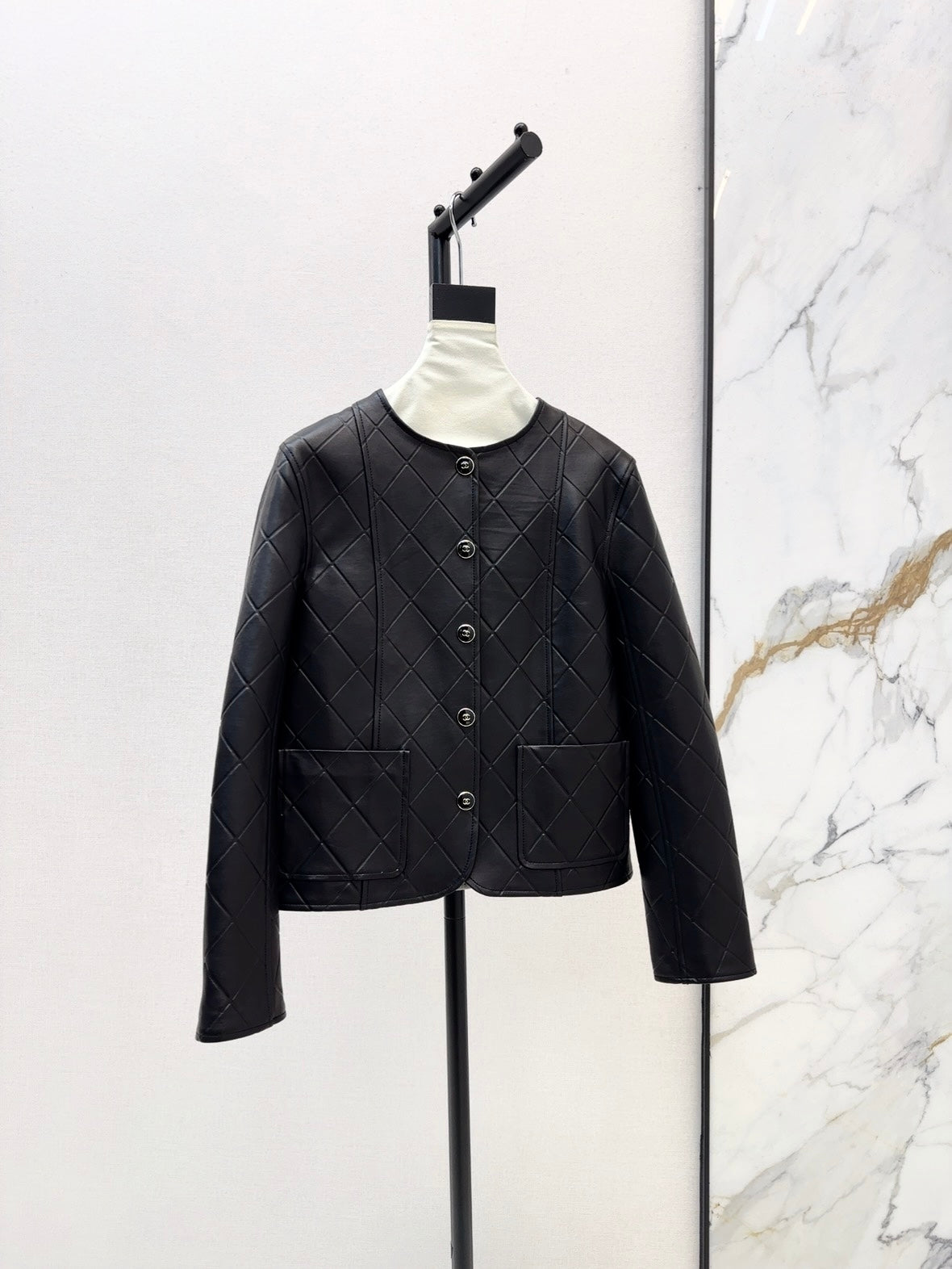 Ch 25ss genuine leather jacket