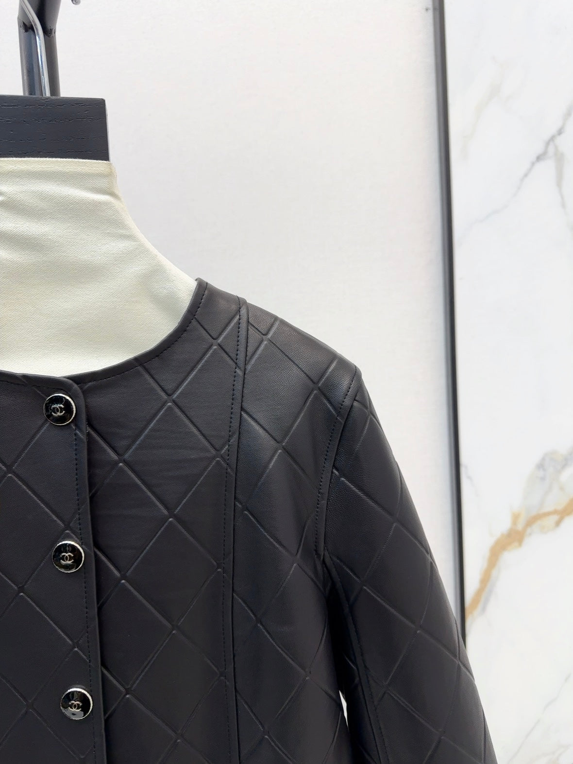 Ch 25ss genuine leather jacket