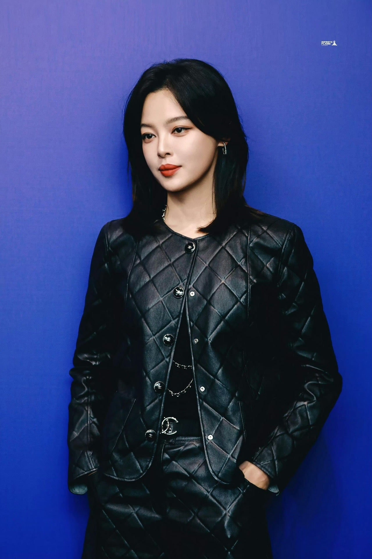 Ch 25ss genuine leather jacket