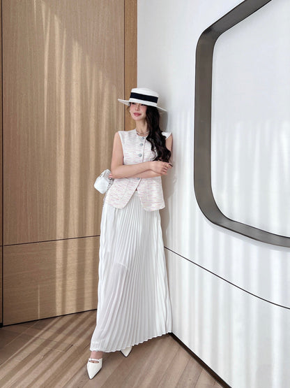Ch 25ss pleated skirt