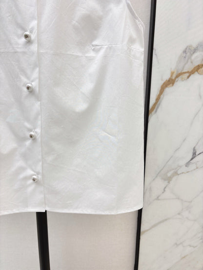 Ch 25ss beaded vest