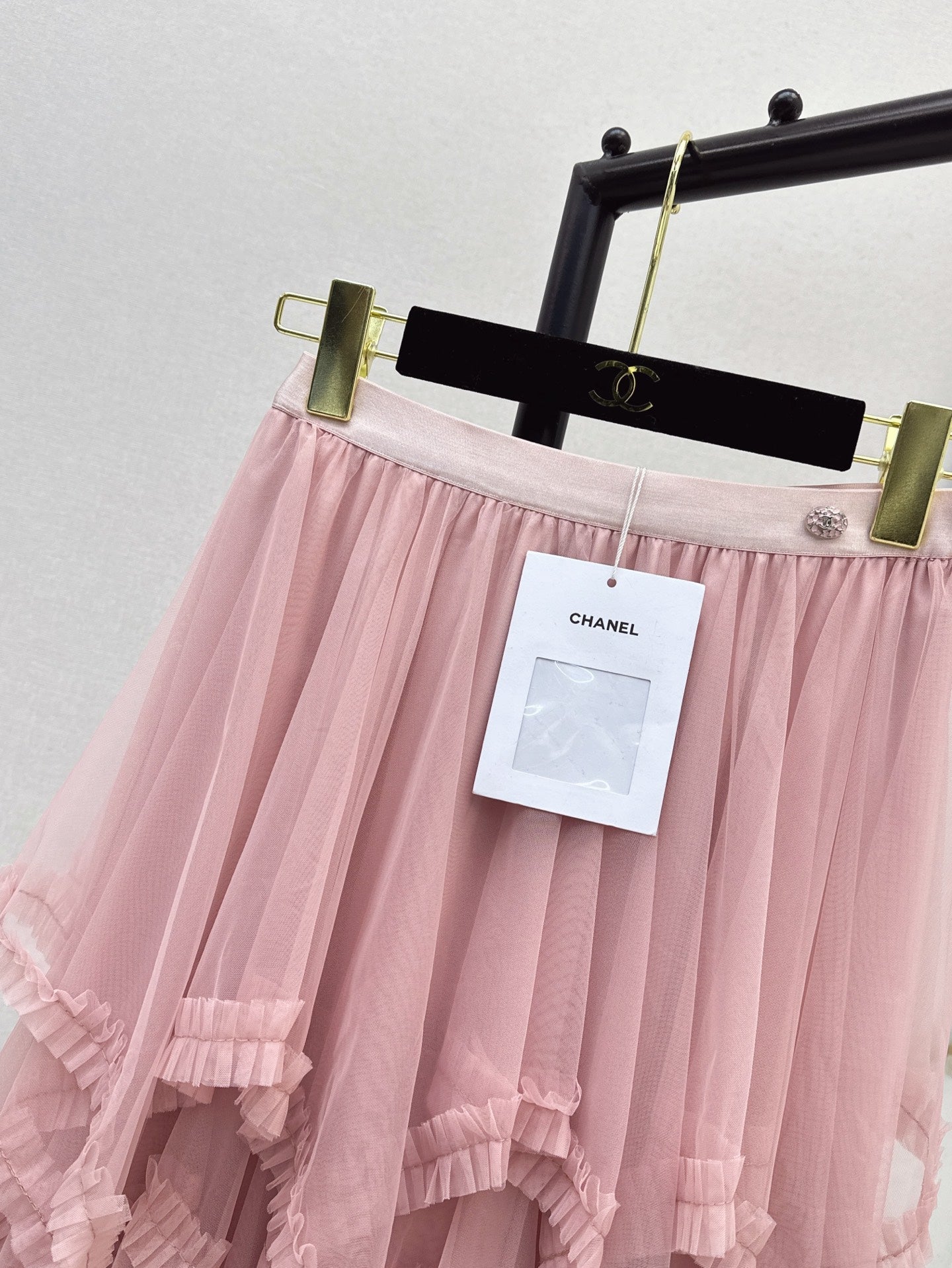 ch 25ss ruffle skirt