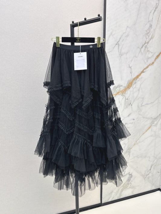 Ch 25ss ruffle skirt