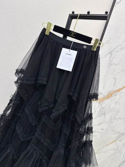 Ch 25ss ruffle skirt