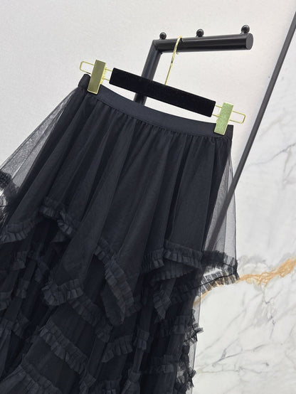 Ch 25ss ruffle skirt
