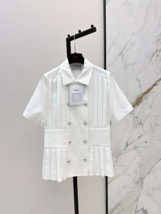 ch 25ss pleated shirt