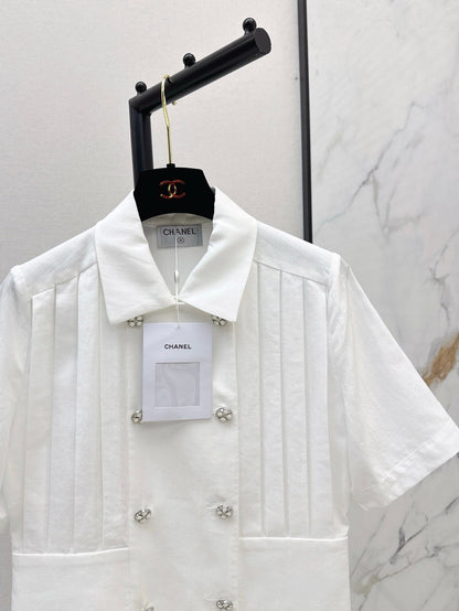 ch 25ss pleated shirt