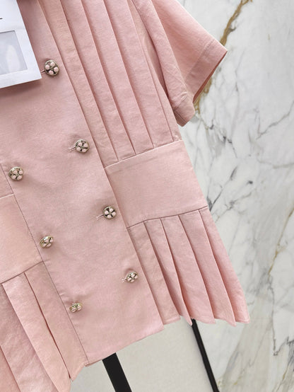 ch 25ss pleated shirt