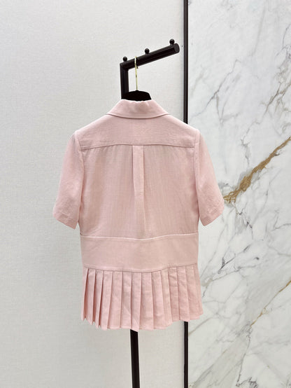 ch 25ss pleated shirt