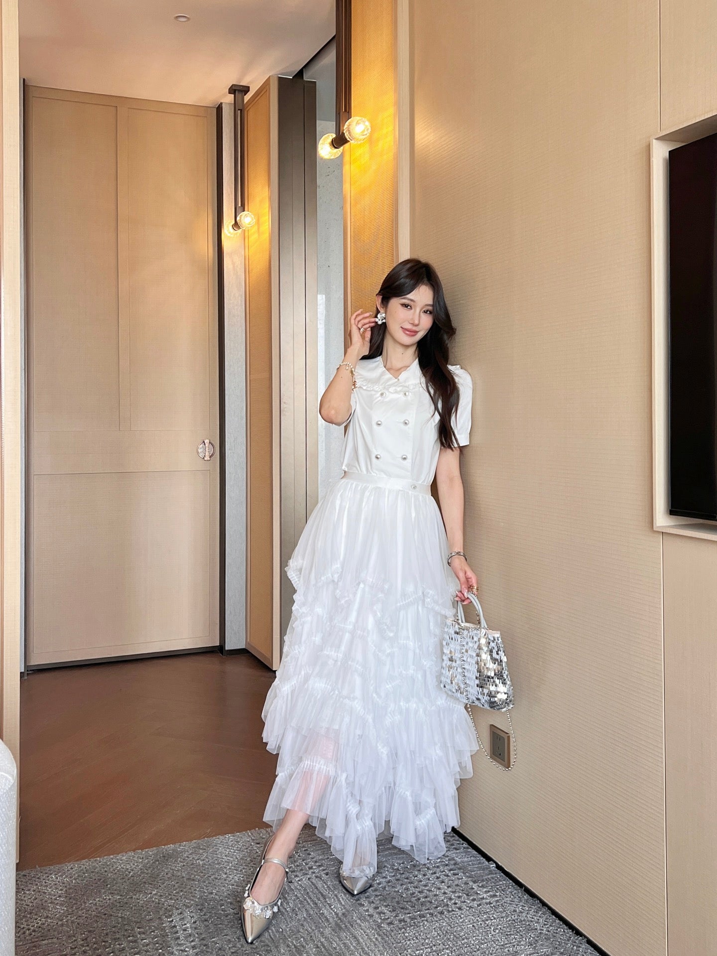 Ch 25ss ruffle shirt
