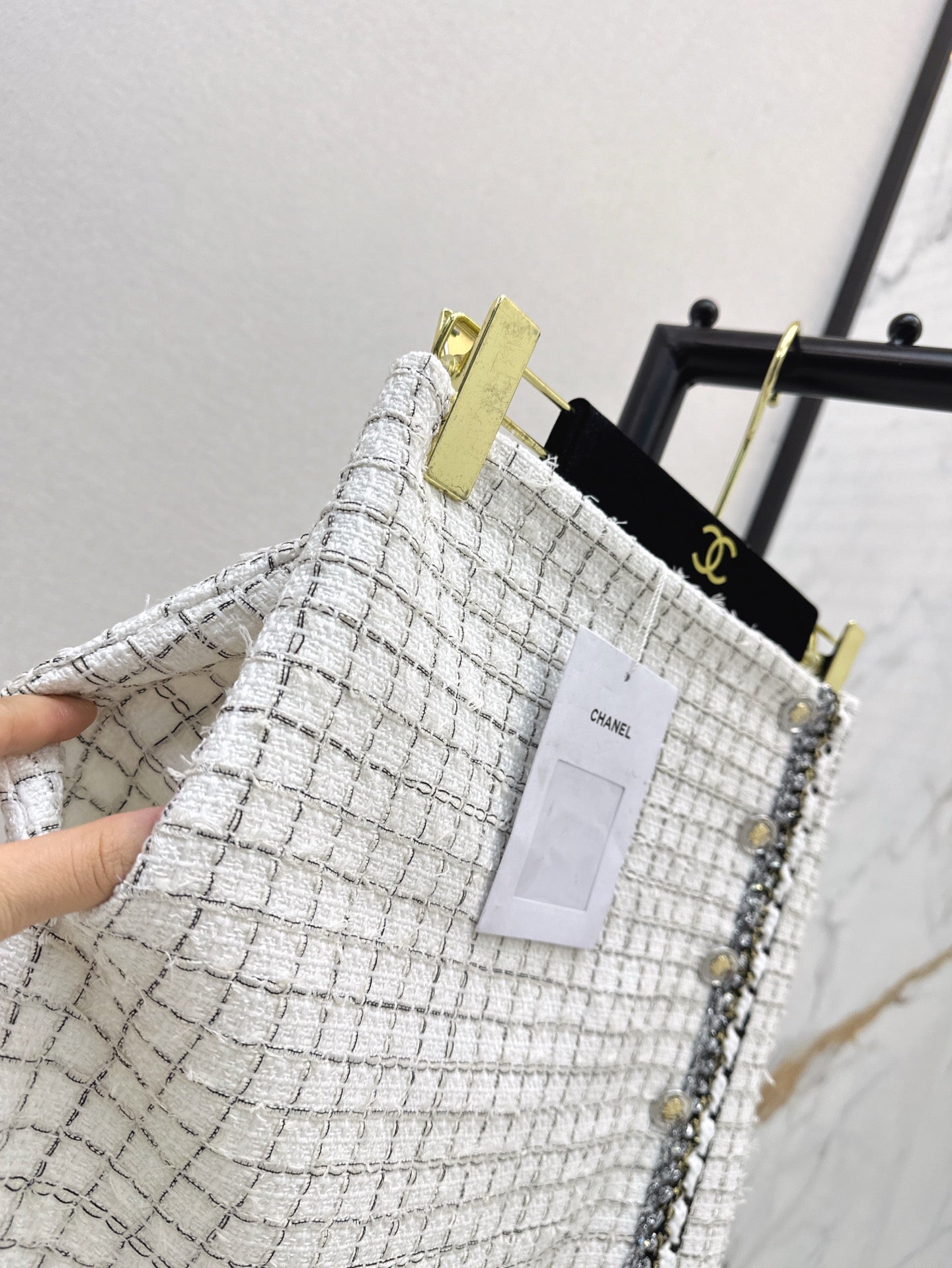C 25ss woven skirt