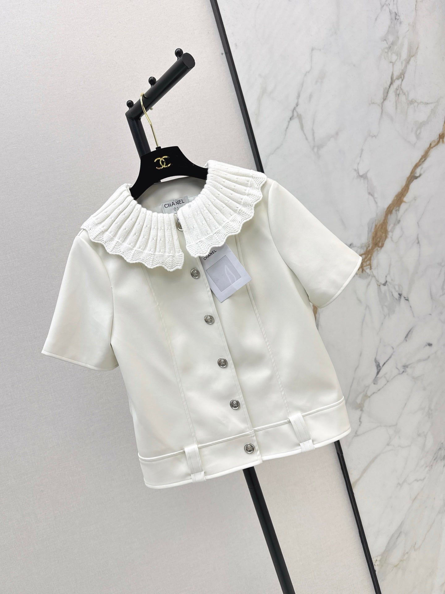 Ch 25ss ruffle jacket