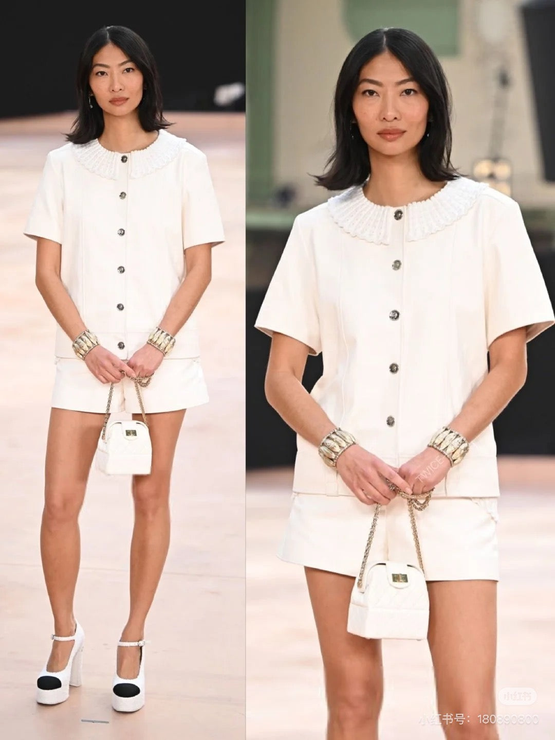 Ch 25ss ruffle jacket