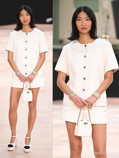 Ch 25ss ruffle jacket