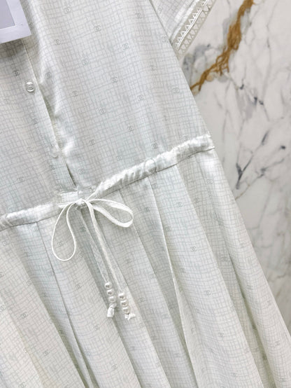 Ch 25ss jacquard dress
