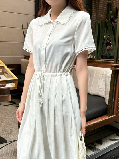 Ch 25ss jacquard dress